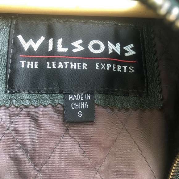 Wilson Leather Soft Green Hooded Leather Jacket - Picture 4 of 11